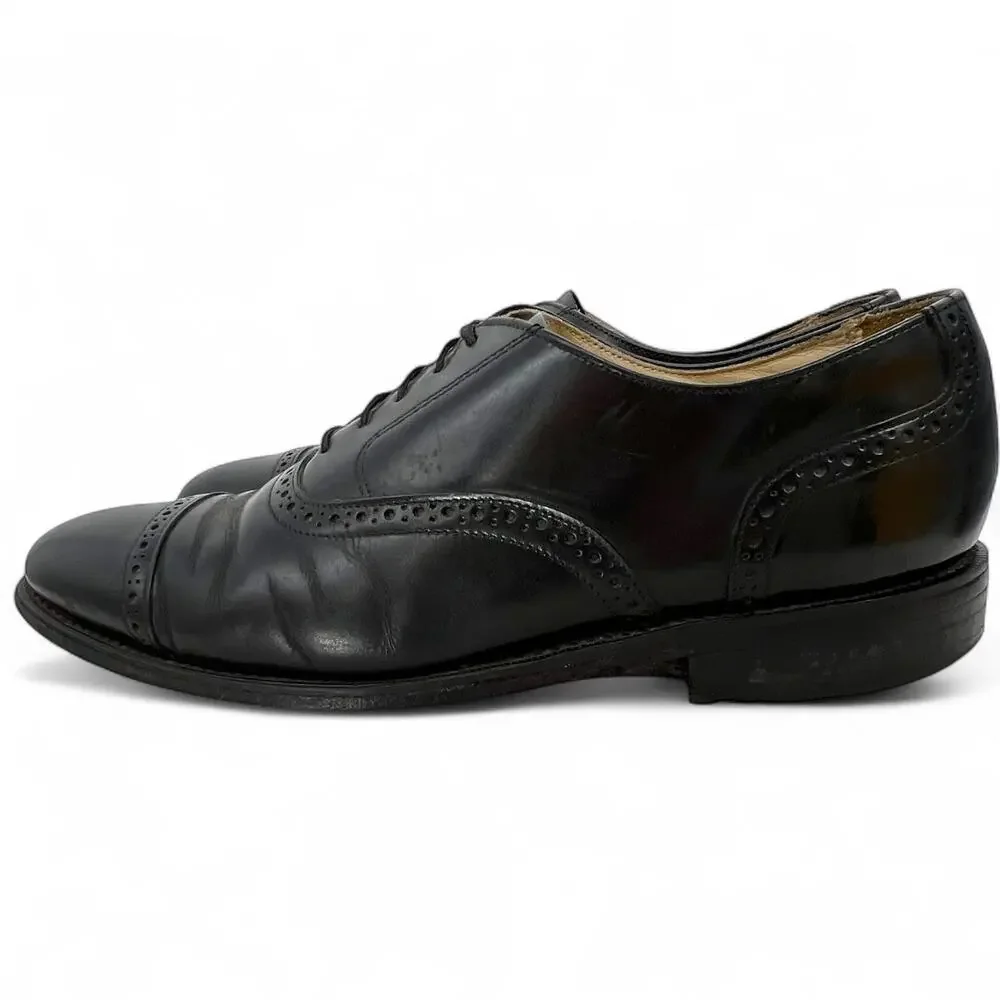 BOSTONIAN Impression Men's Black Leather Oxford Dress Shoes 9.5  Event Office